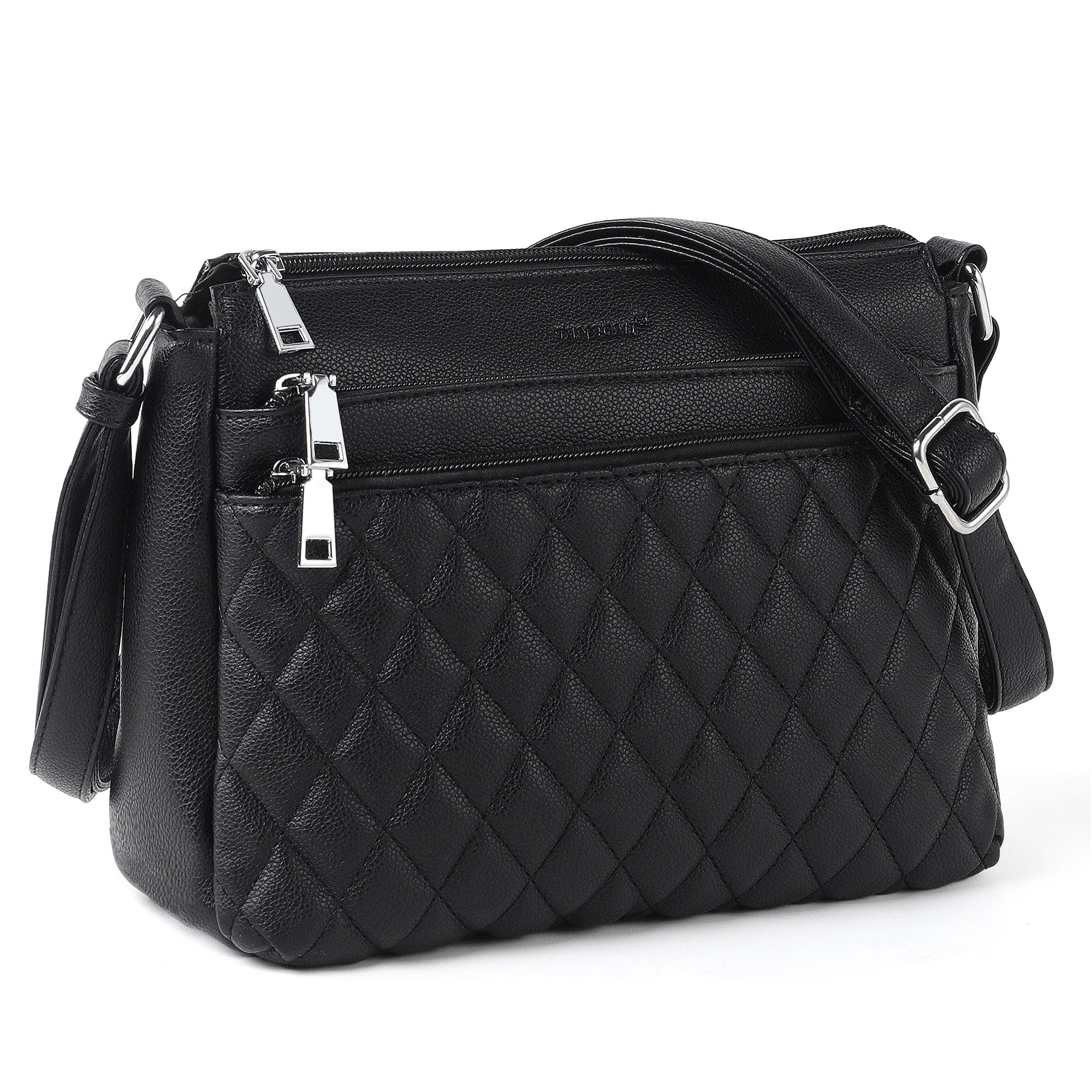 TAN.TOMI Umhängetasche Mittelgroß Kreuztasche Damen Retro günstig online kaufen
