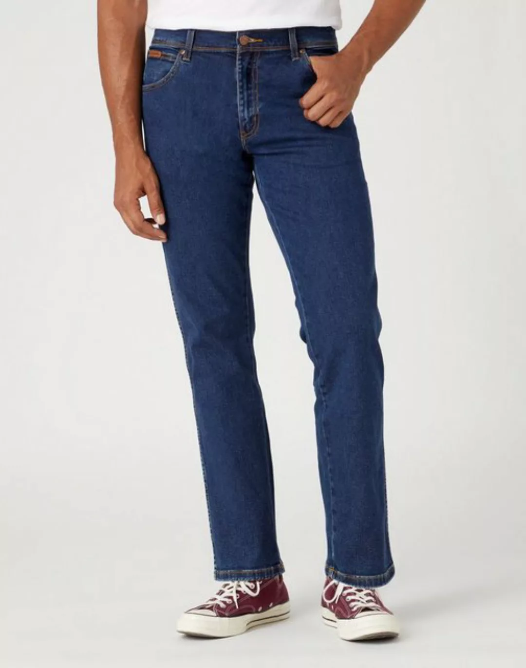 Wrangler Regular-fit-Jeans Hose Wrangler Texas 821, G 44, L 34, F dark ston günstig online kaufen