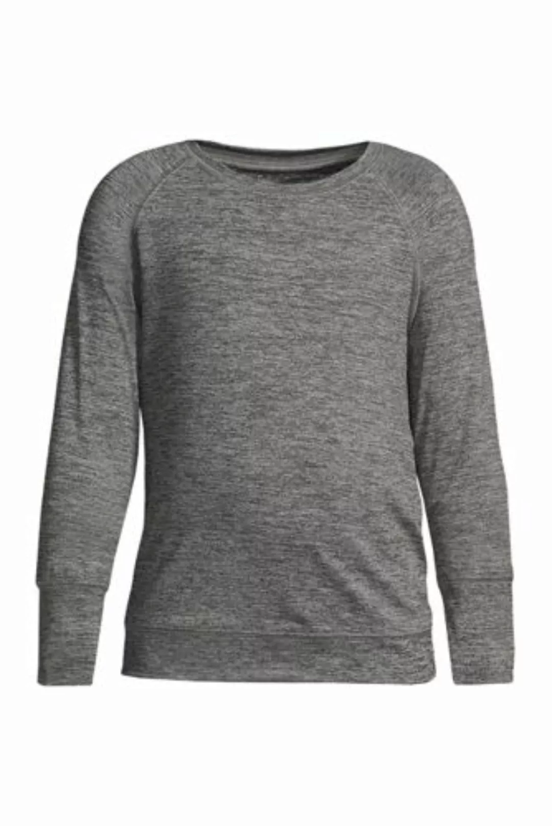 Active-Langarm-Shirt, Größe: 152-158, Schwarz, Elasthan, by Lands' End, Sch günstig online kaufen