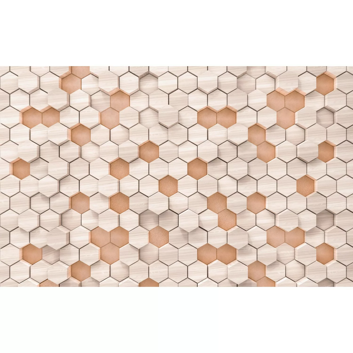 Komar Vliestapete »Woodcomb«, gepflegt, 400x250 cm (Breite x Höhe), Vliesta günstig online kaufen