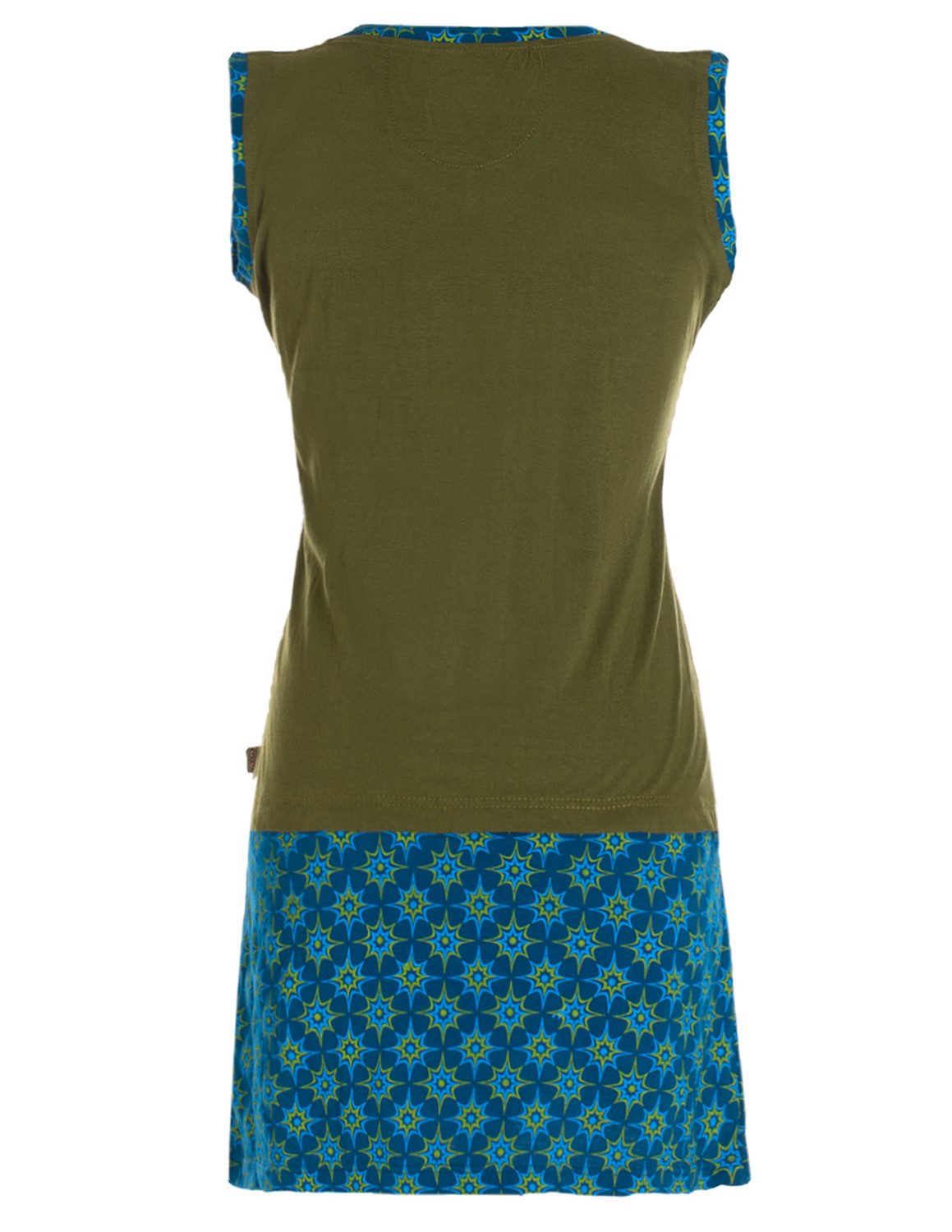 Vishes Sommerkleid Damen Sommerkleid Armlos Sternchen-Kleid günstig online kaufen