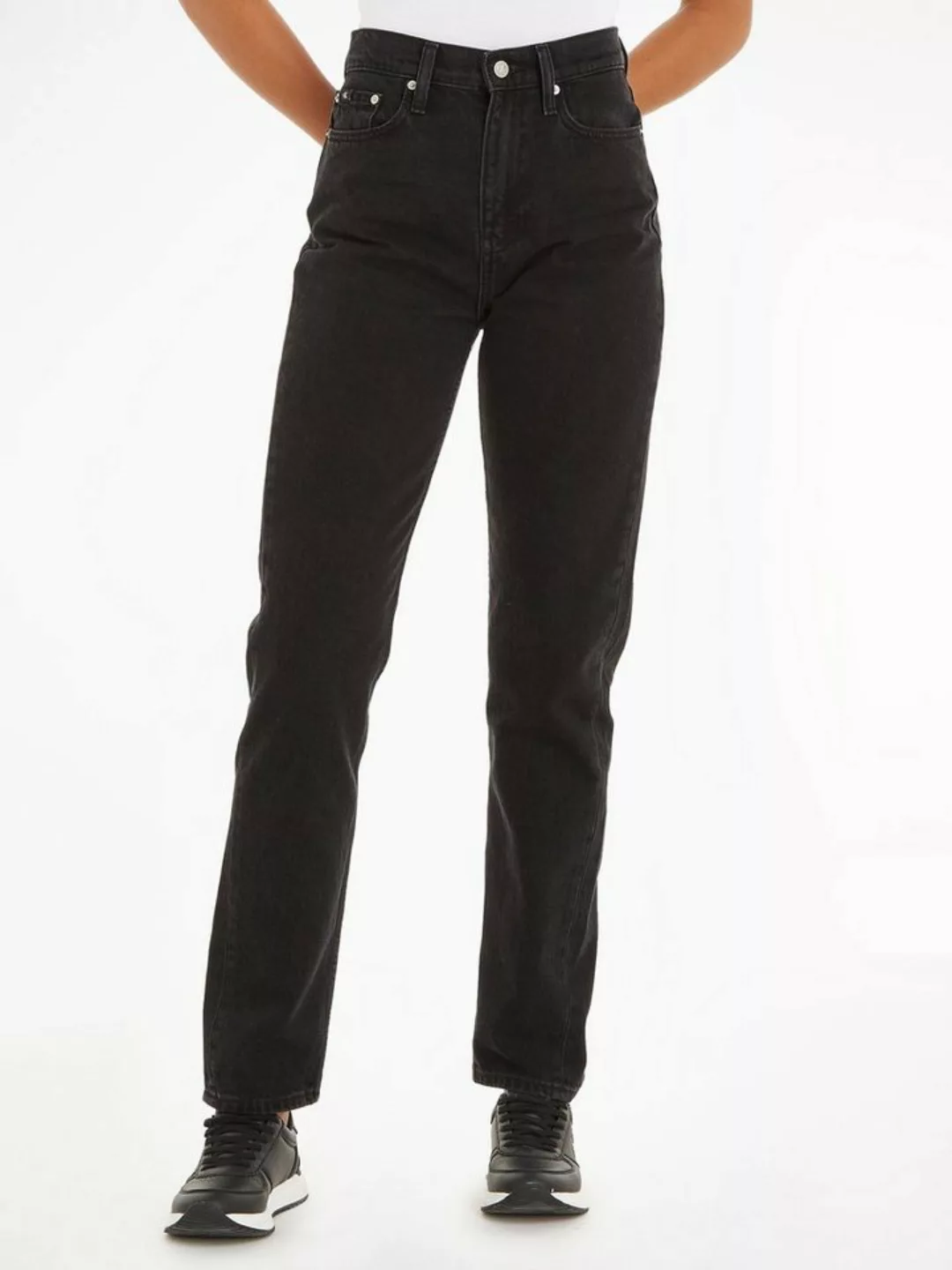 Calvin Klein Jeans Straight-Jeans AUTHENTIC SLIM STRAIGHT im 5-Pocket-Style günstig online kaufen