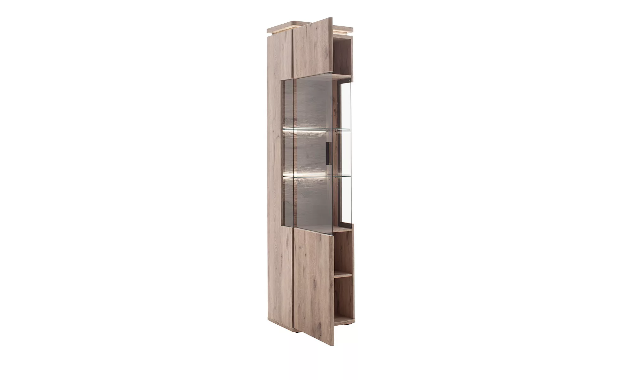 uno Vitrine  Kataros ¦ holzfarben ¦ Maße (cm): B: 50 H: 209 T: 38.0 Schränk günstig online kaufen