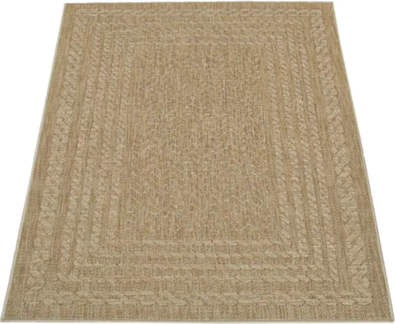 Paco Home Teppich »Liege 390«, rechteckig, Flachgewebe, melierte Sisal Opti günstig online kaufen