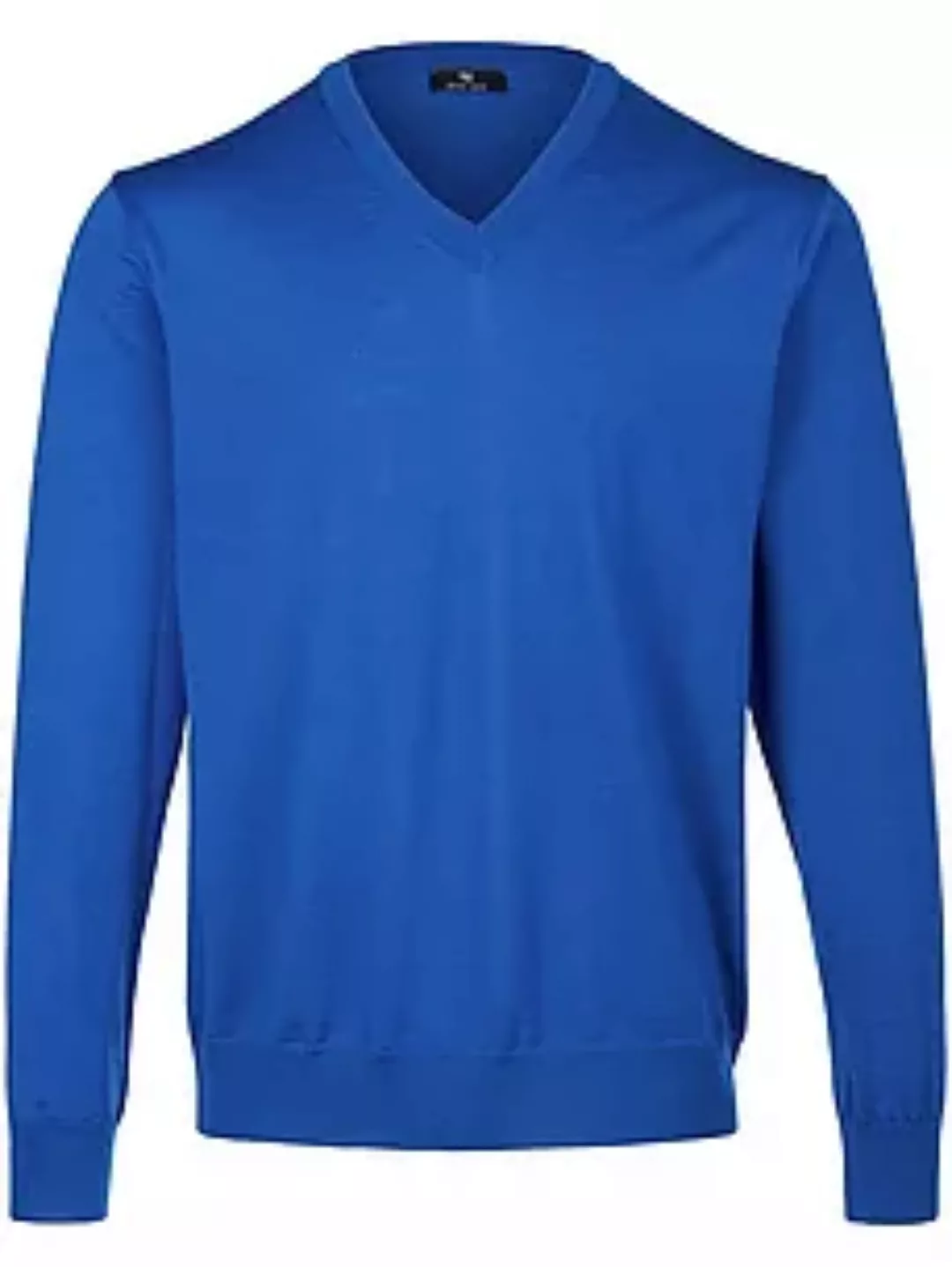 V-Pullover Peter Hahn blau günstig online kaufen