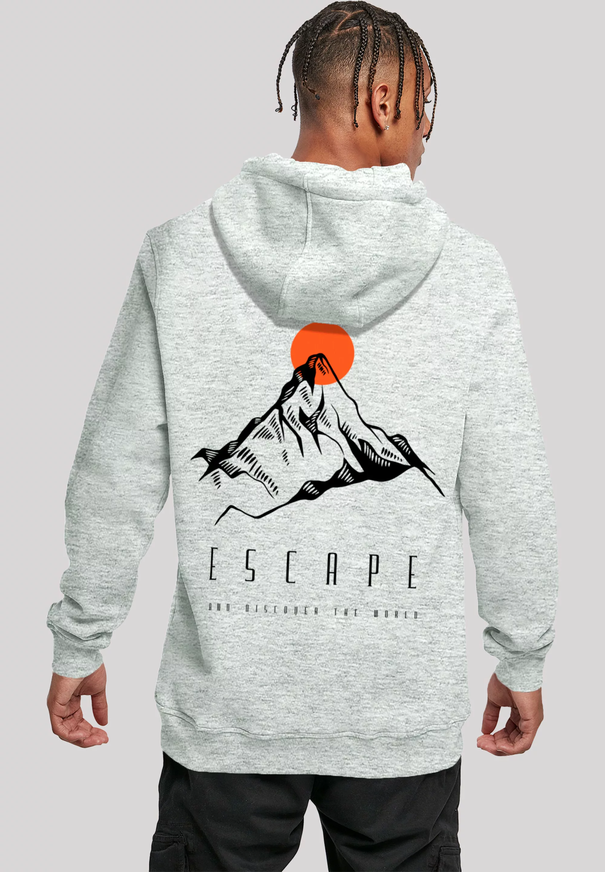 F4NT4STIC Kapuzenpullover "Escape Discover the World Mountain", Premium Qua günstig online kaufen