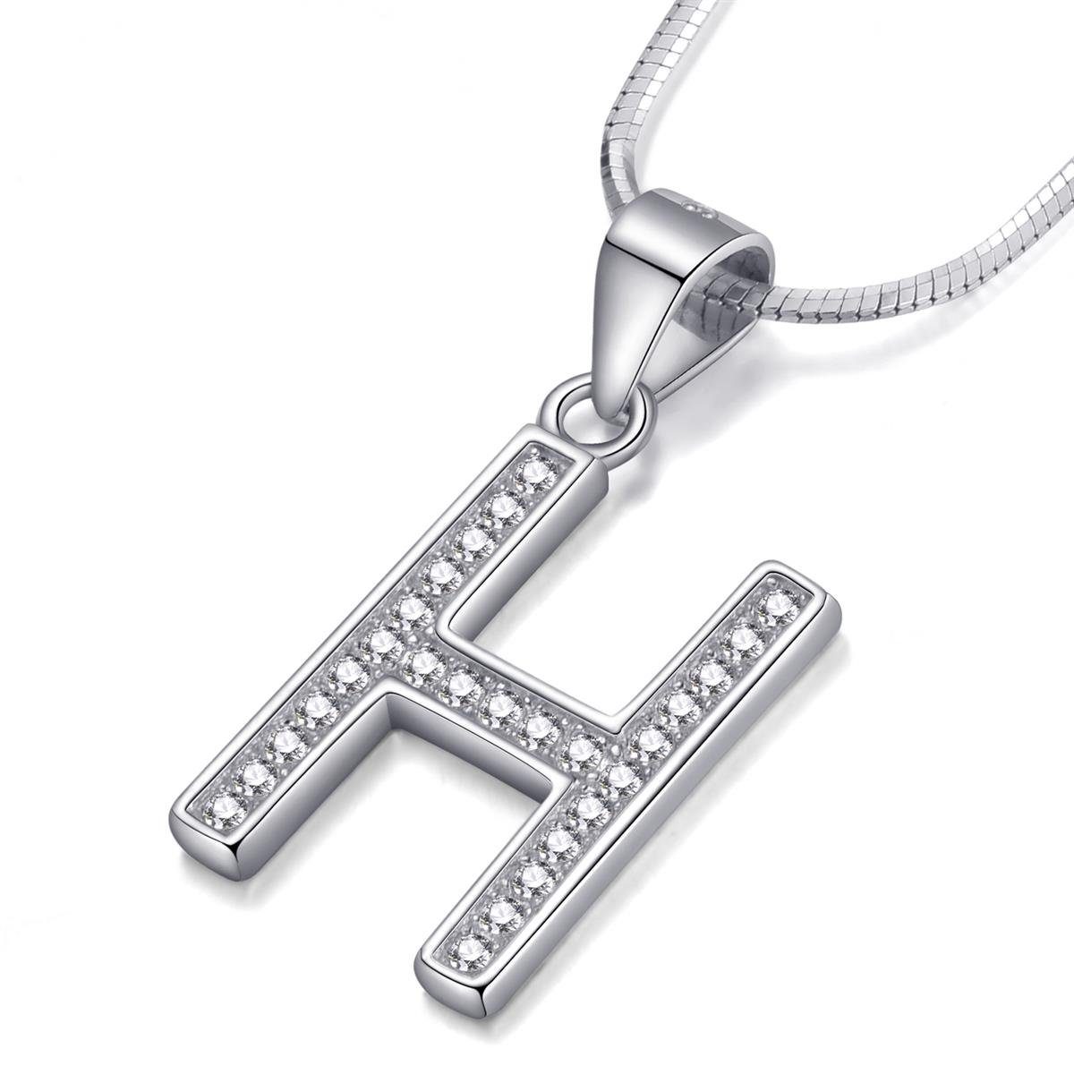 Morella Kette mit Anhänger Buchstabenkette Halskette günstig online kaufen