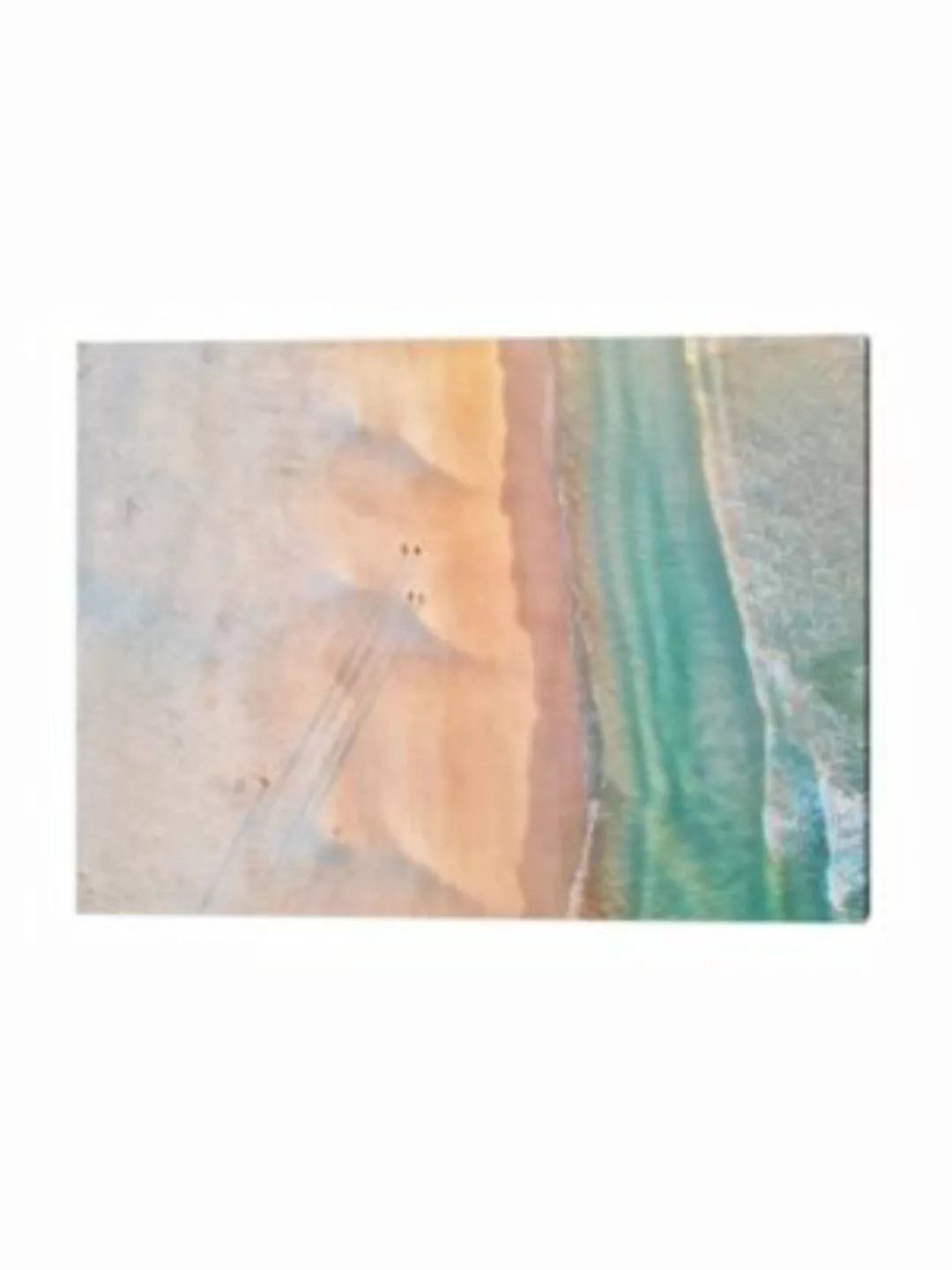 Liv Corday Wandbild Am Strand weiß Gr. 60 x 80 günstig online kaufen