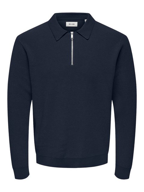 ONLY & SONS Polokragenpullover ONSMATTEO LS ZIP POLO günstig online kaufen