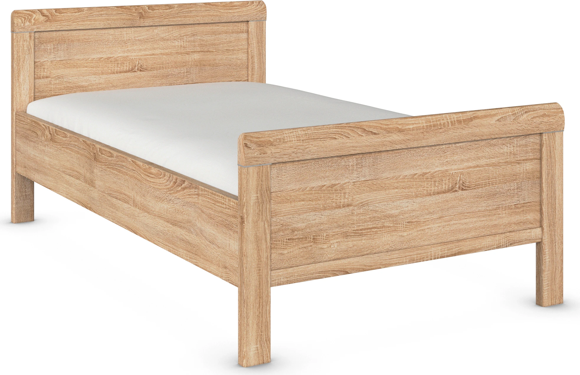 rauch Bett "Evelyn", in Komforthöhe mit Holzkopfteil in elegantem Stil MADE günstig online kaufen