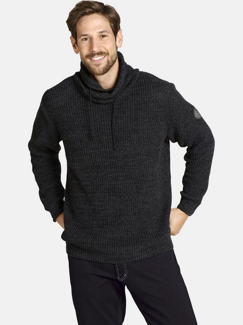 Jan Vanderstorm Schalkragenpullover DUMENI mit asymmetrischem Kragen günstig online kaufen