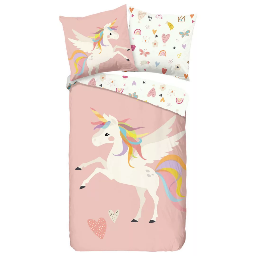 good morning Kinderbettwäsche »Unicorn«, (2 tlg.) günstig online kaufen