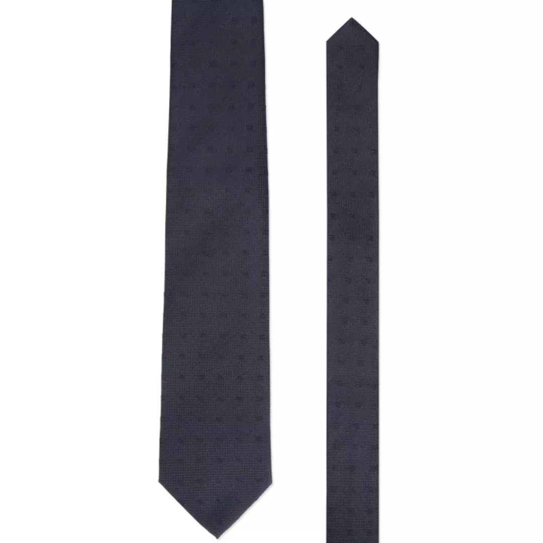 Seidenfalter Krawatte mit dezenter Musterung, extralang günstig online kaufen