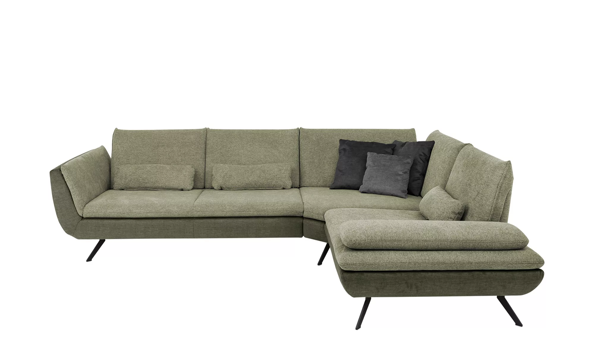 Ecksofa   Luca  ¦ grün ¦ Maße (cm): B: 314 H: 88 T: 244.0 Polstermöbel > So günstig online kaufen