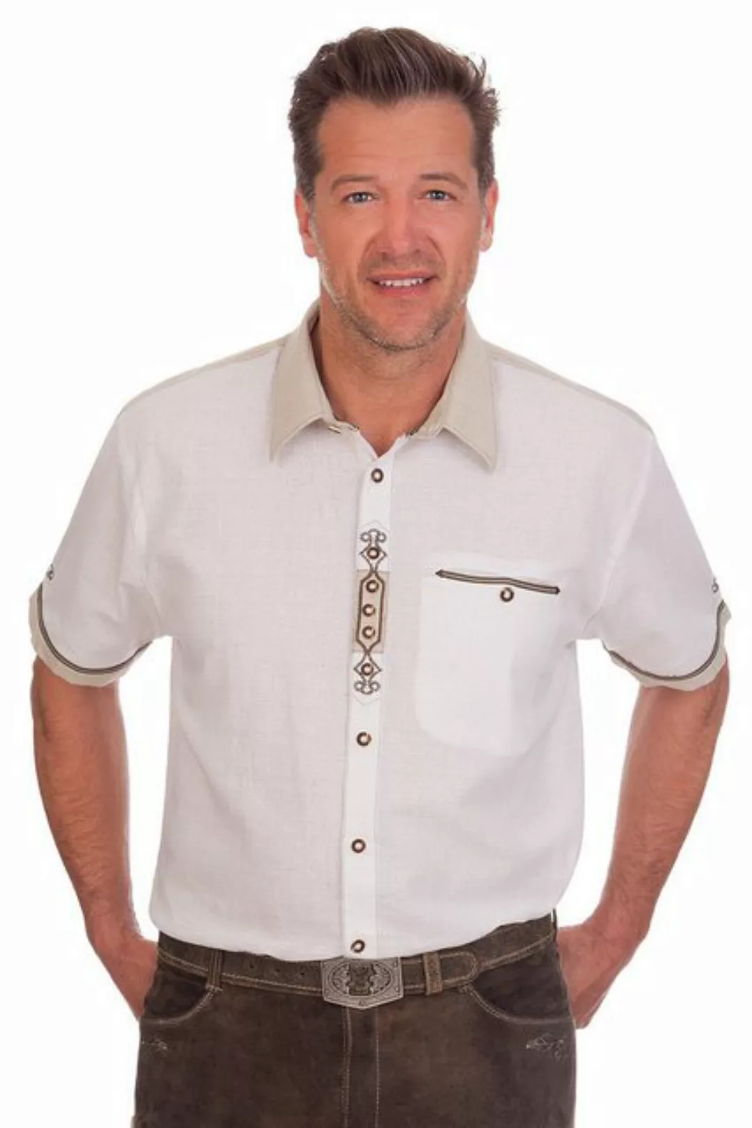 orbis Trachtenhemd Trachtenhemd - NESTOR - weiß günstig online kaufen