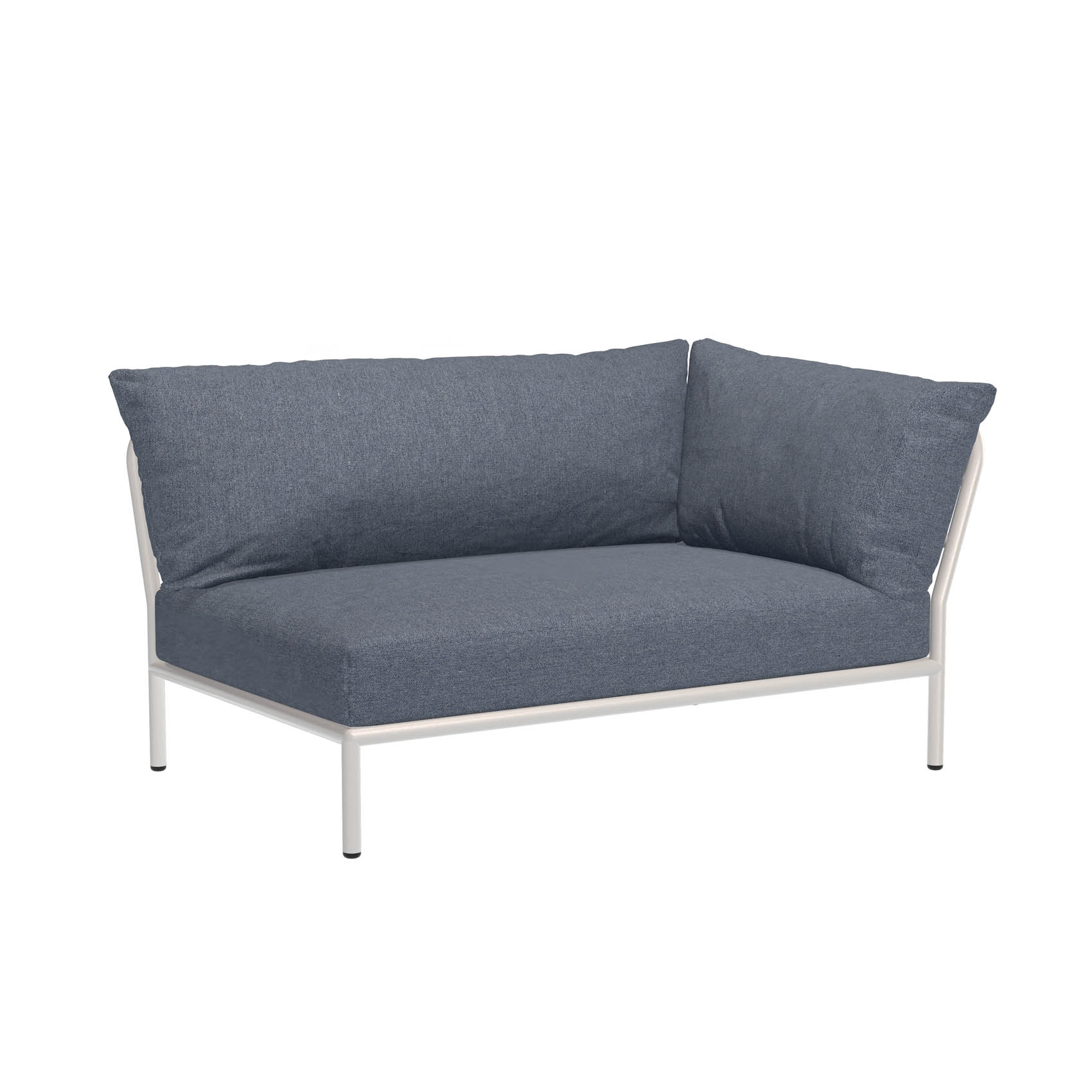 LEVEL2 Outdoor Sofa Lounge-Modul 2 Sky Weiß Rechts günstig online kaufen