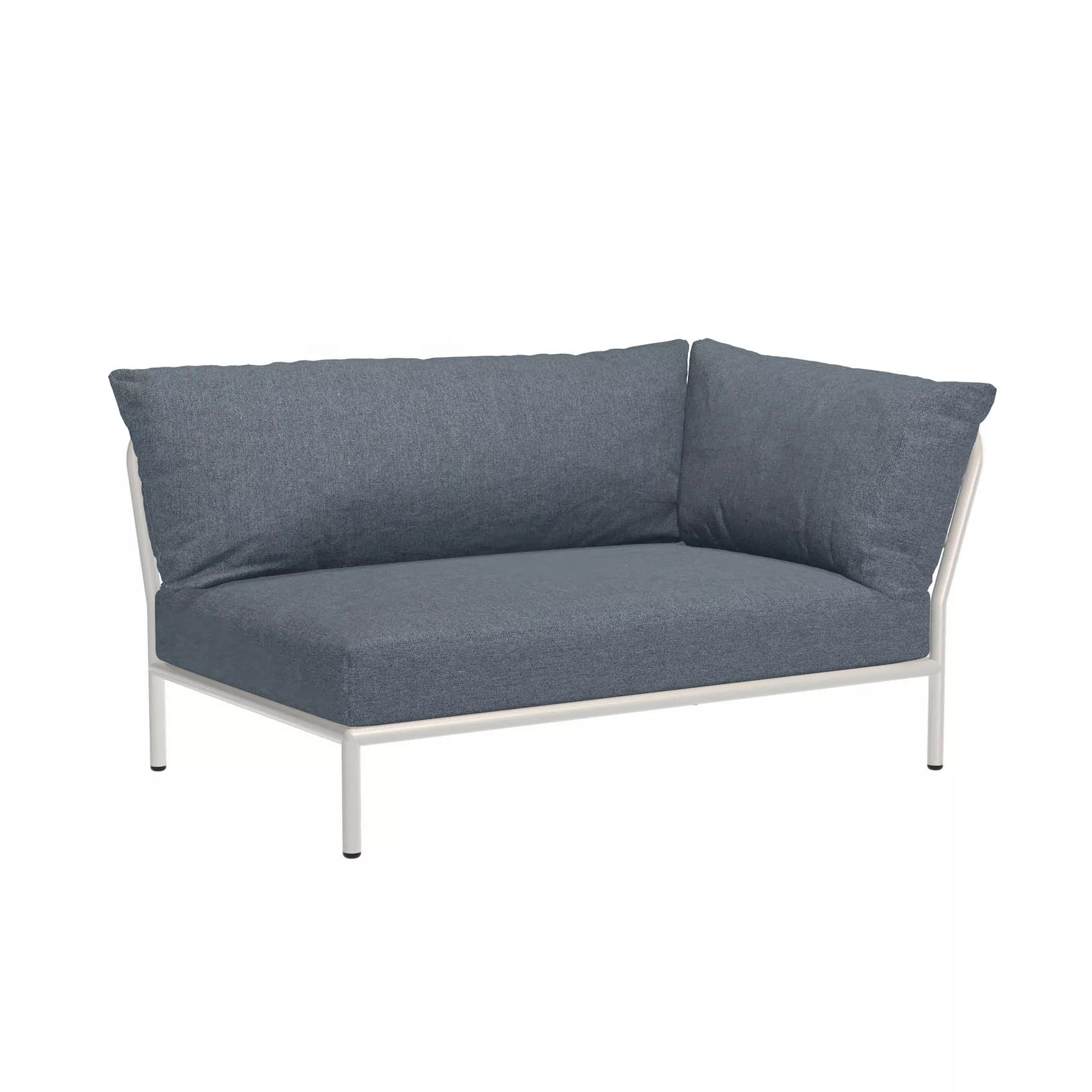 LEVEL2 Outdoor Sofa Lounge-Modul 2 Sky Weiß Rechts günstig online kaufen