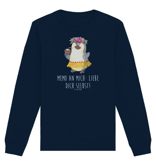 Mr. & Mrs. Panda Longpullover Größe S Pinguin Kokosnuss - French Navy - Ges günstig online kaufen