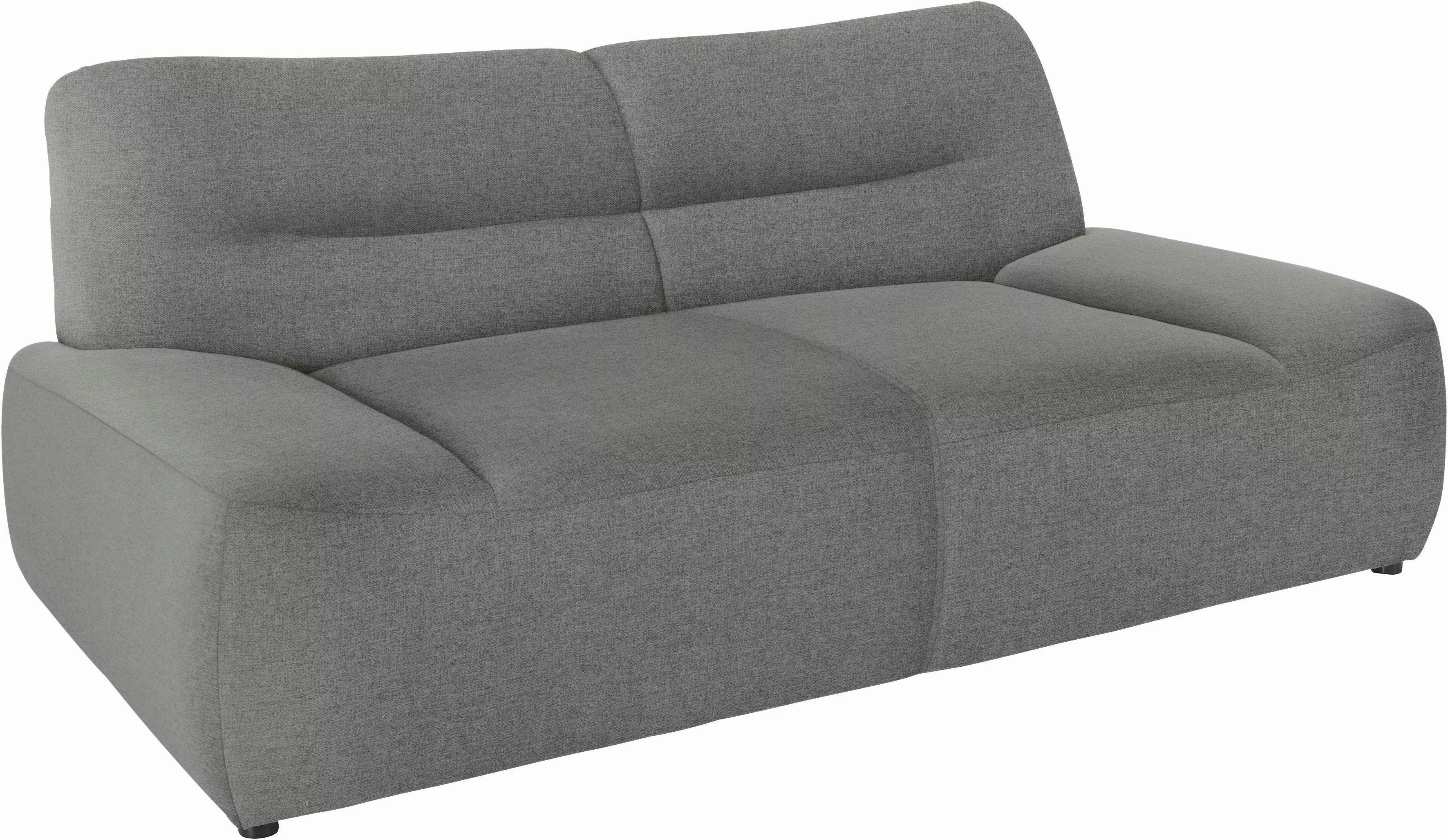 DOMO collection 2-Sitzer »Cesena modernes Sofa mit flachen Armlehnen, komfo günstig online kaufen