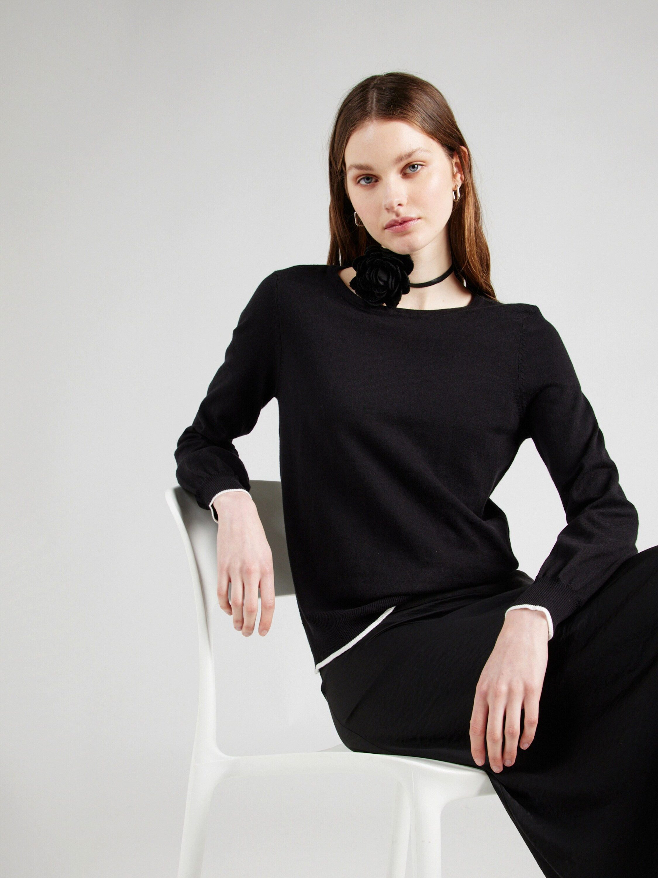 Vero Moda Rundhalspullover ALMA (1-tlg) Cut-Outs günstig online kaufen