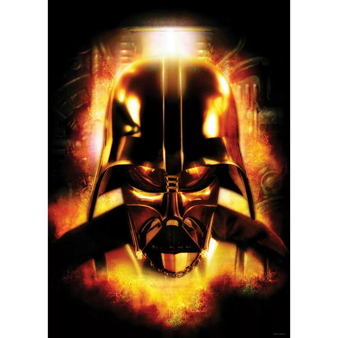 KOMAR Wandbild - Star Wars Classic Vader Head - Größe: 50 x 70 cm mehrfarbi günstig online kaufen