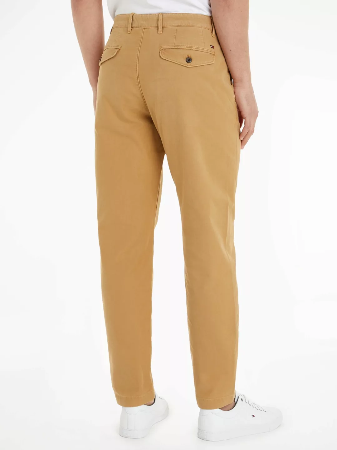 Tommy Hilfiger Chinohose CHINO CHELSEA GABARDINE GMD mit Logostickerei auf günstig online kaufen