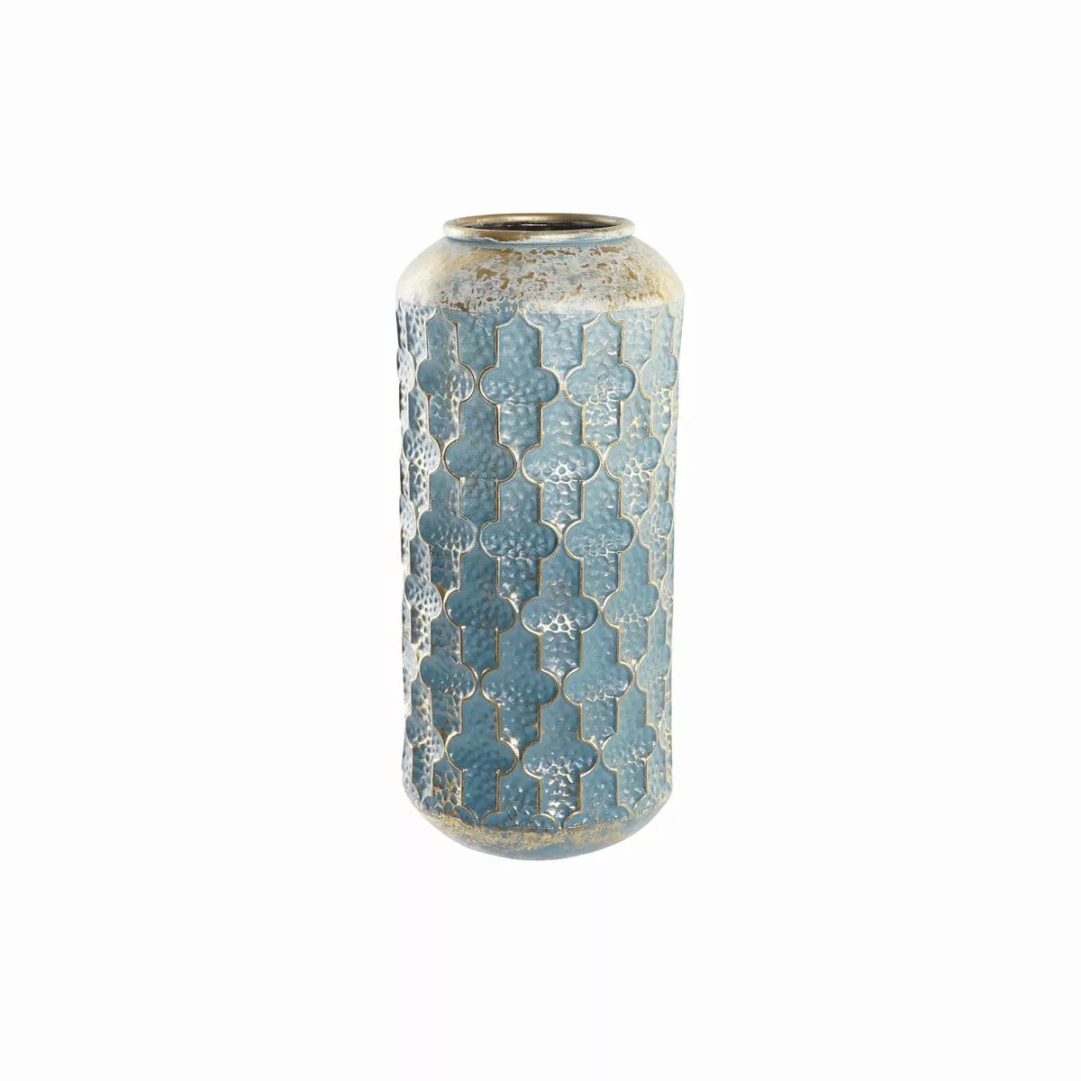 Vase Dkd Home Decor Blau Golden Metall Araber (23 X 23 X 52 Cm) günstig online kaufen