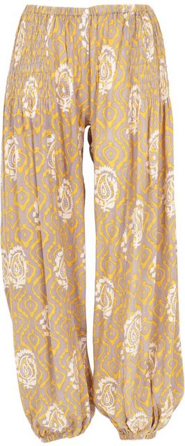 Guru-Shop Relaxhose Luftige Muckhose, Boho Pluderhose, Pumphose -.. Ethno S günstig online kaufen