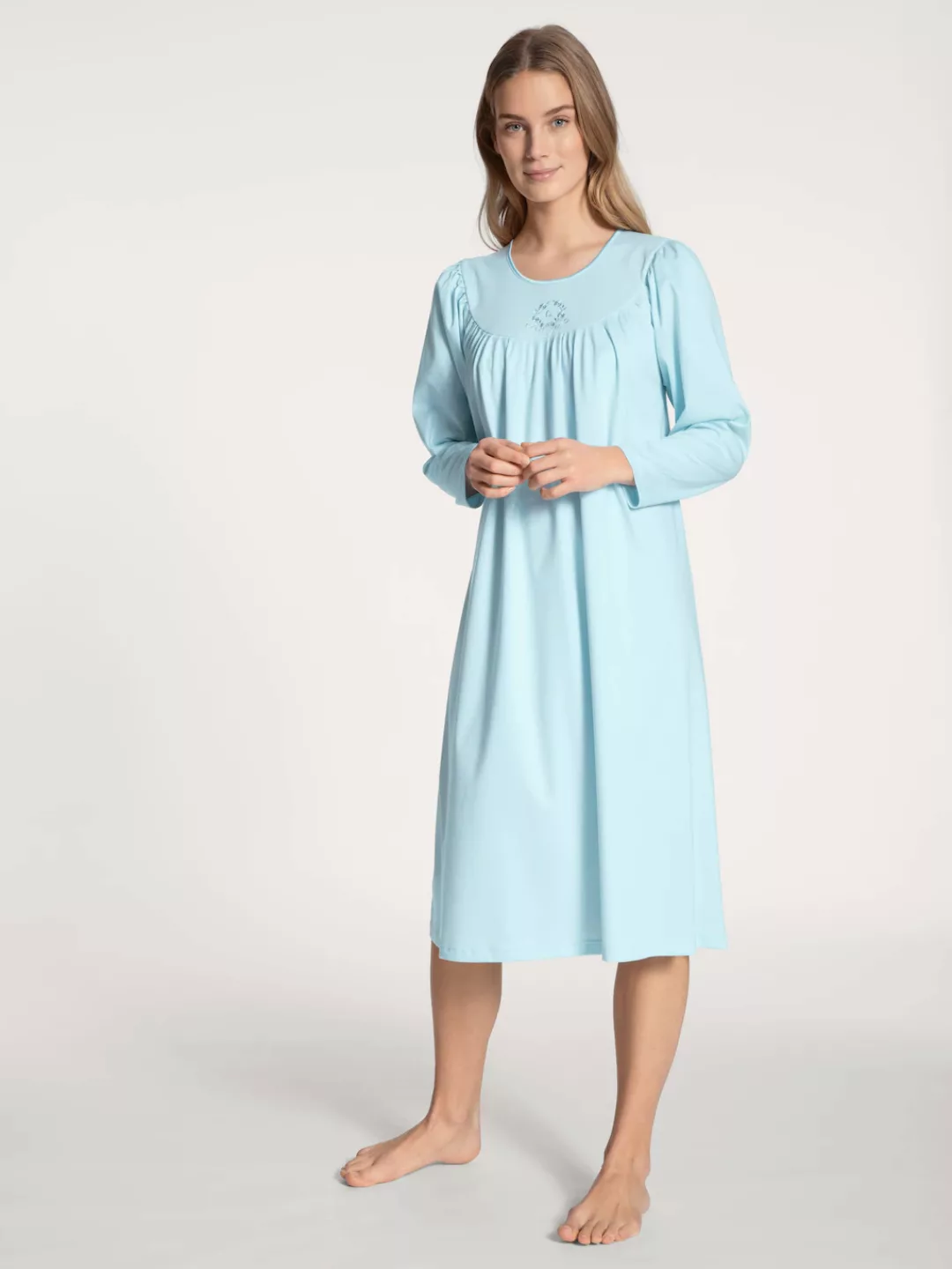CALIDA Nachthemd "Soft Cotton", Schlafhemd ca. 110 cm lang, Comfort Fit, Ra günstig online kaufen
