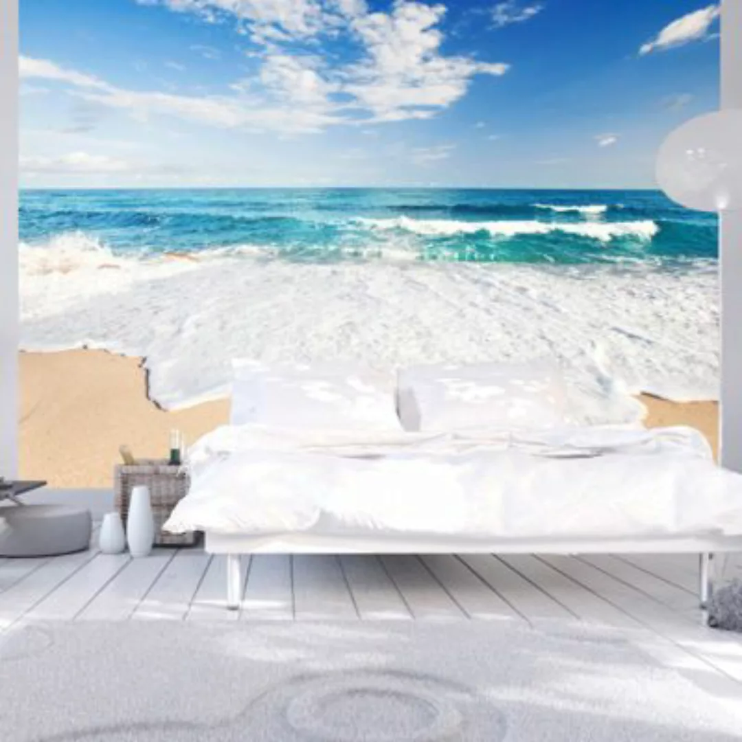 artgeist Fototapete Photo wallpaper – By the sea mehrfarbig Gr. 200 x 140 günstig online kaufen