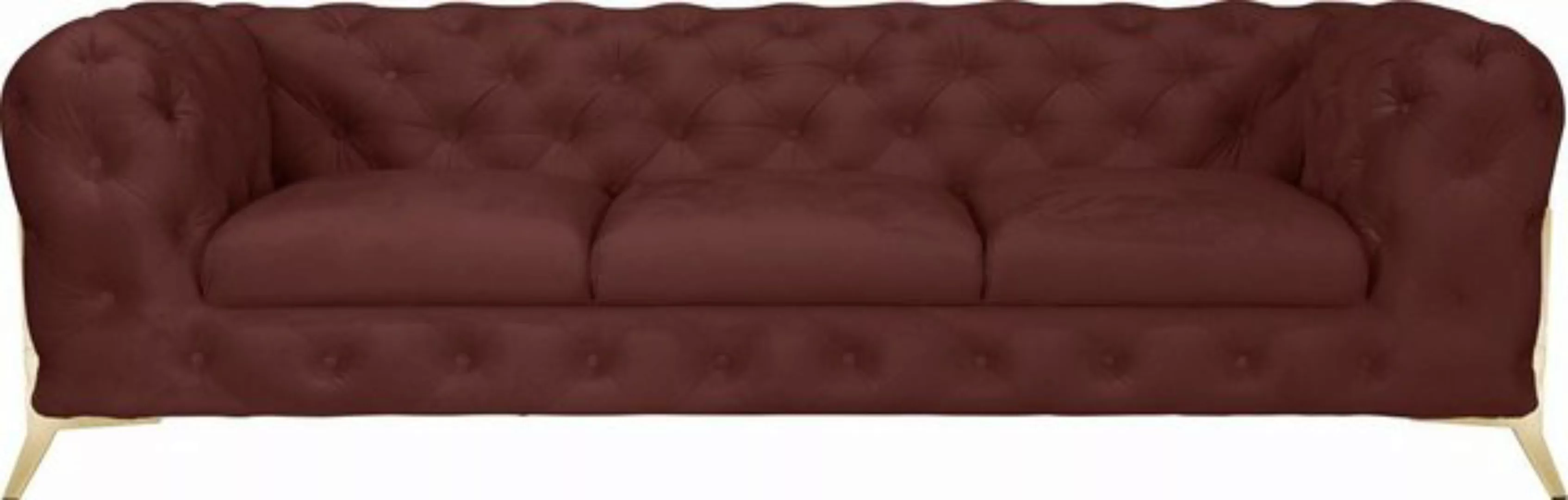 Leonique Chesterfield-Sofa "Amaury", aufwändige Knopfheftung, moderne Chest günstig online kaufen