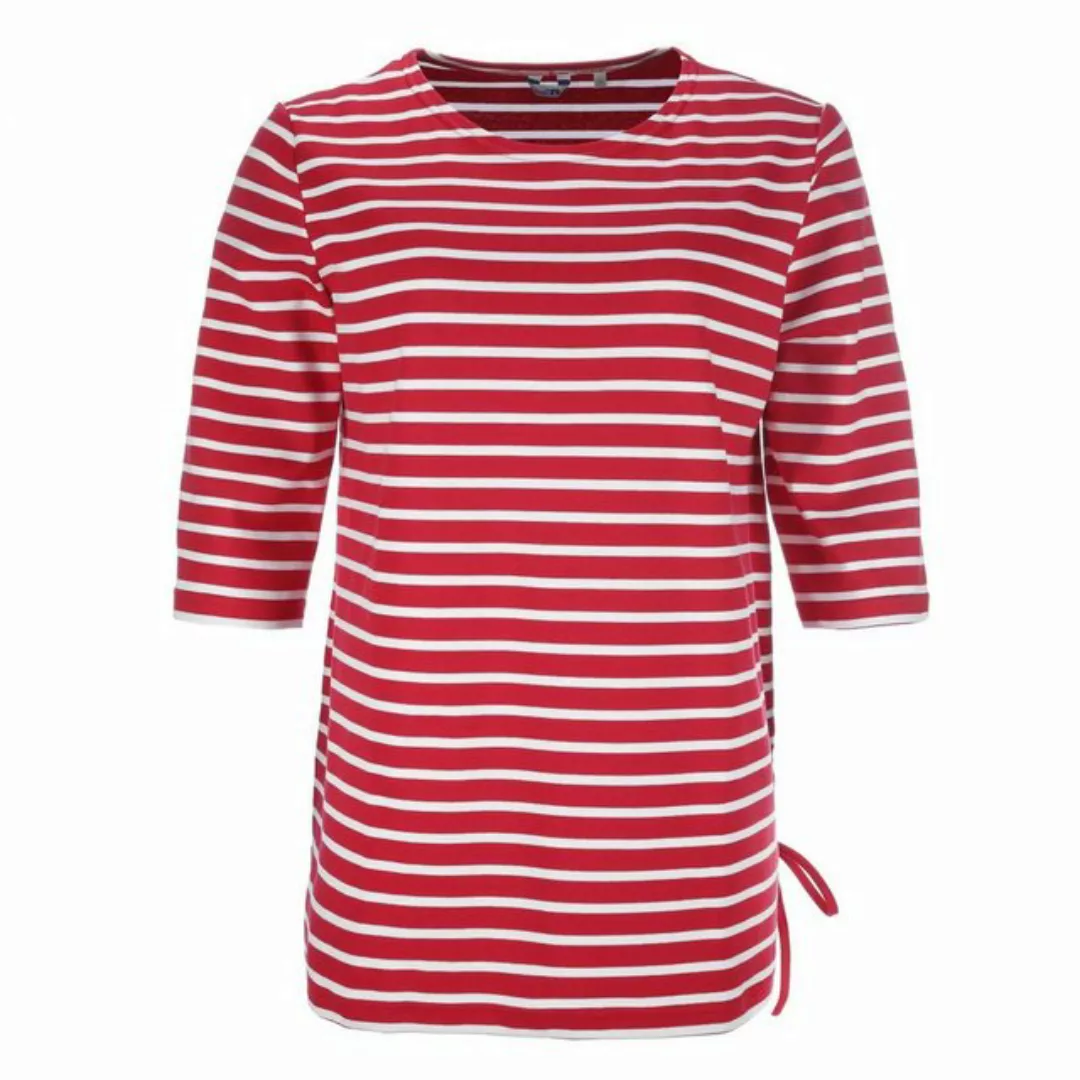 modAS Rundhalsshirt Damen Long-Shirt 1/2-Arm Streifen Maritim mit modischer günstig online kaufen