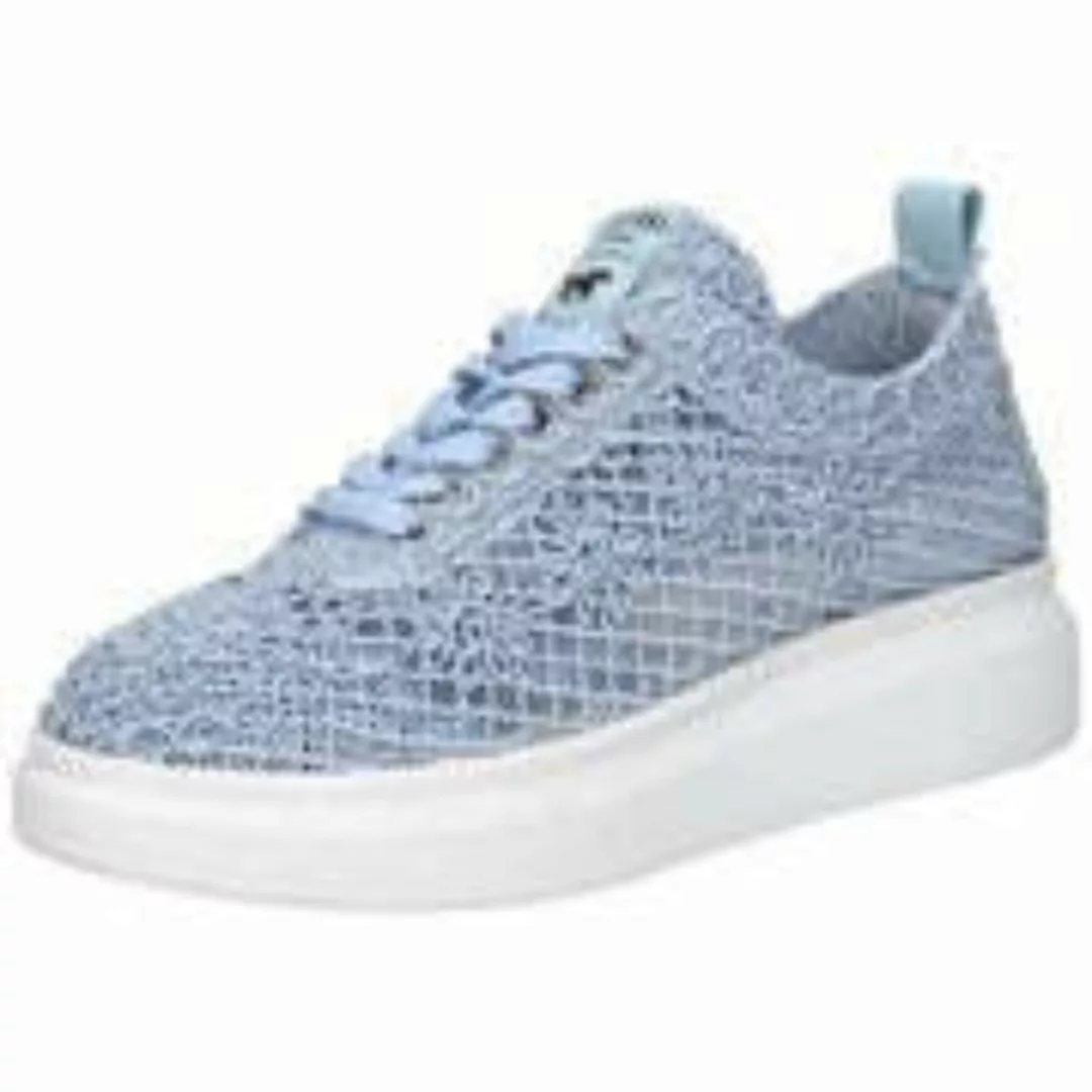 Mustang Plateau Sneaker Damen blau günstig online kaufen