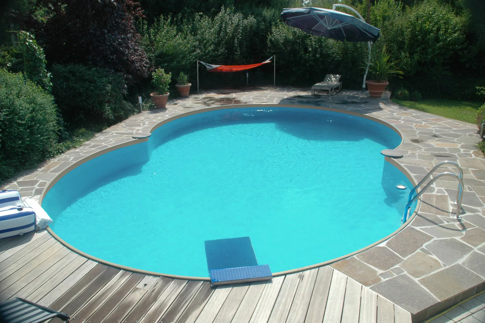 my POOL BWT Achtformpool, (Set, 7 tlg.), BxLxH: 460x725x150 cm günstig online kaufen