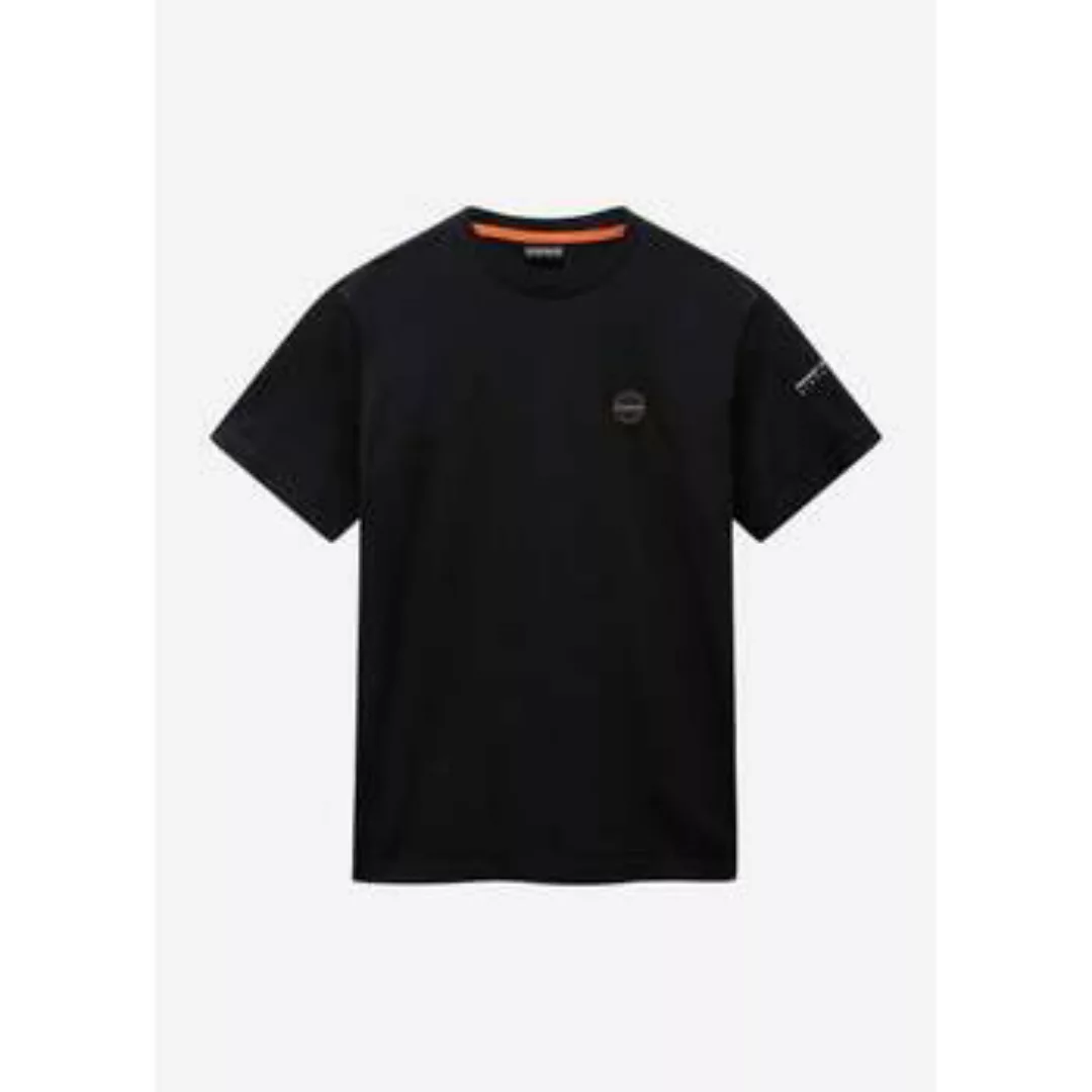 Napapijri  T-Shirts & Poloshirts Badge t-shirt - black günstig online kaufen