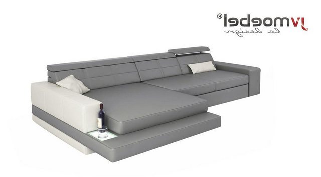 Xlmoebel Ecksofa Großes Ledersofa in modernem Design in L-Form für Wohnzimm günstig online kaufen