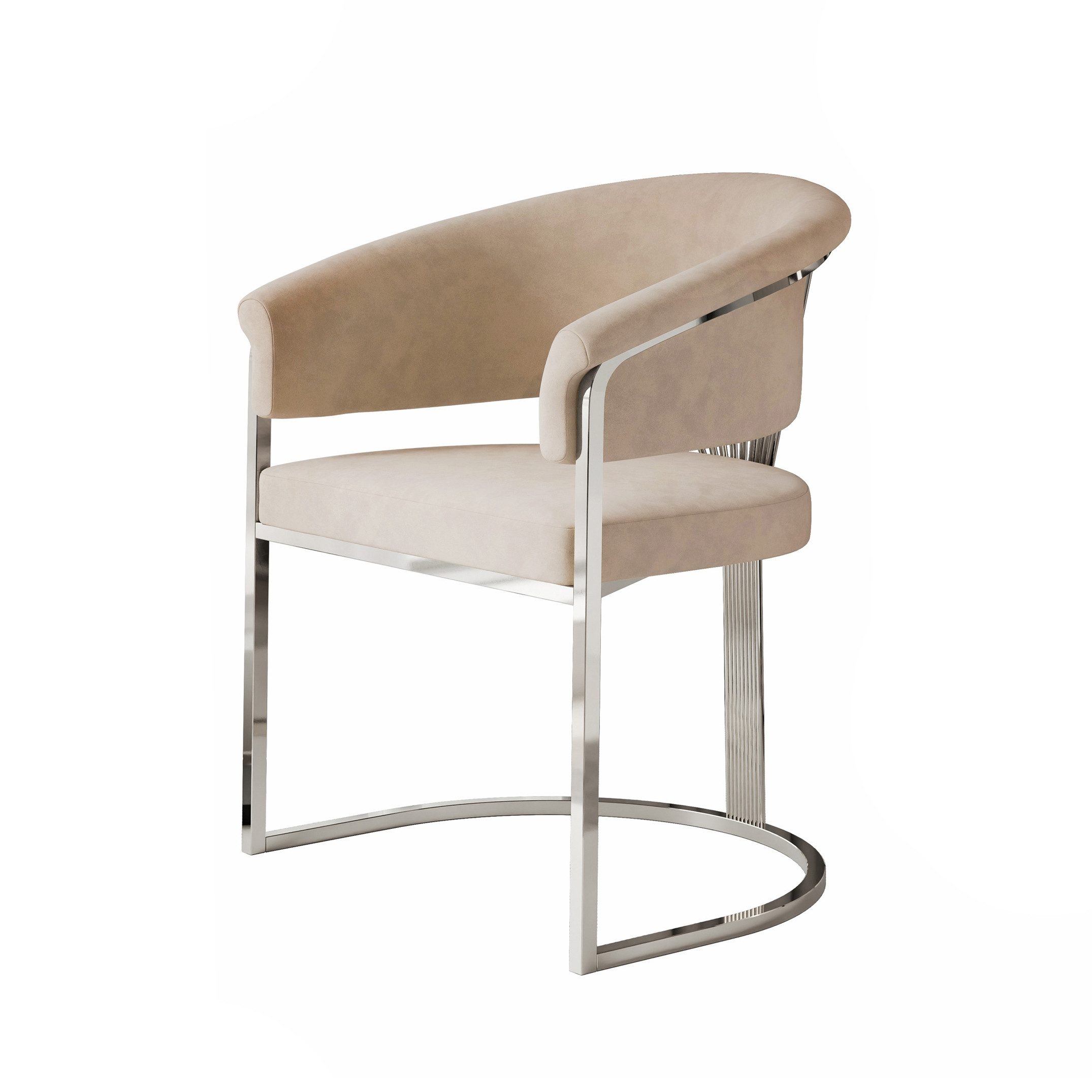 Lookway Polsterstuhl MOUNIR BEIGE mit einem günstig online kaufen