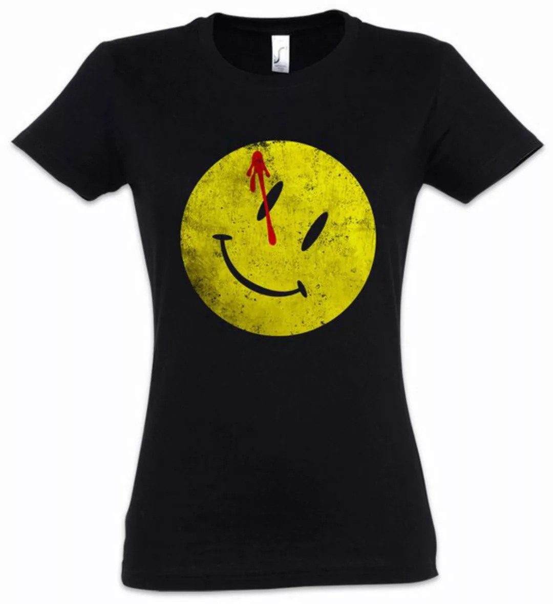 Urban Backwoods Print-Shirt Bloody Button Damen T-Shirt Watchmen Heroes Com günstig online kaufen