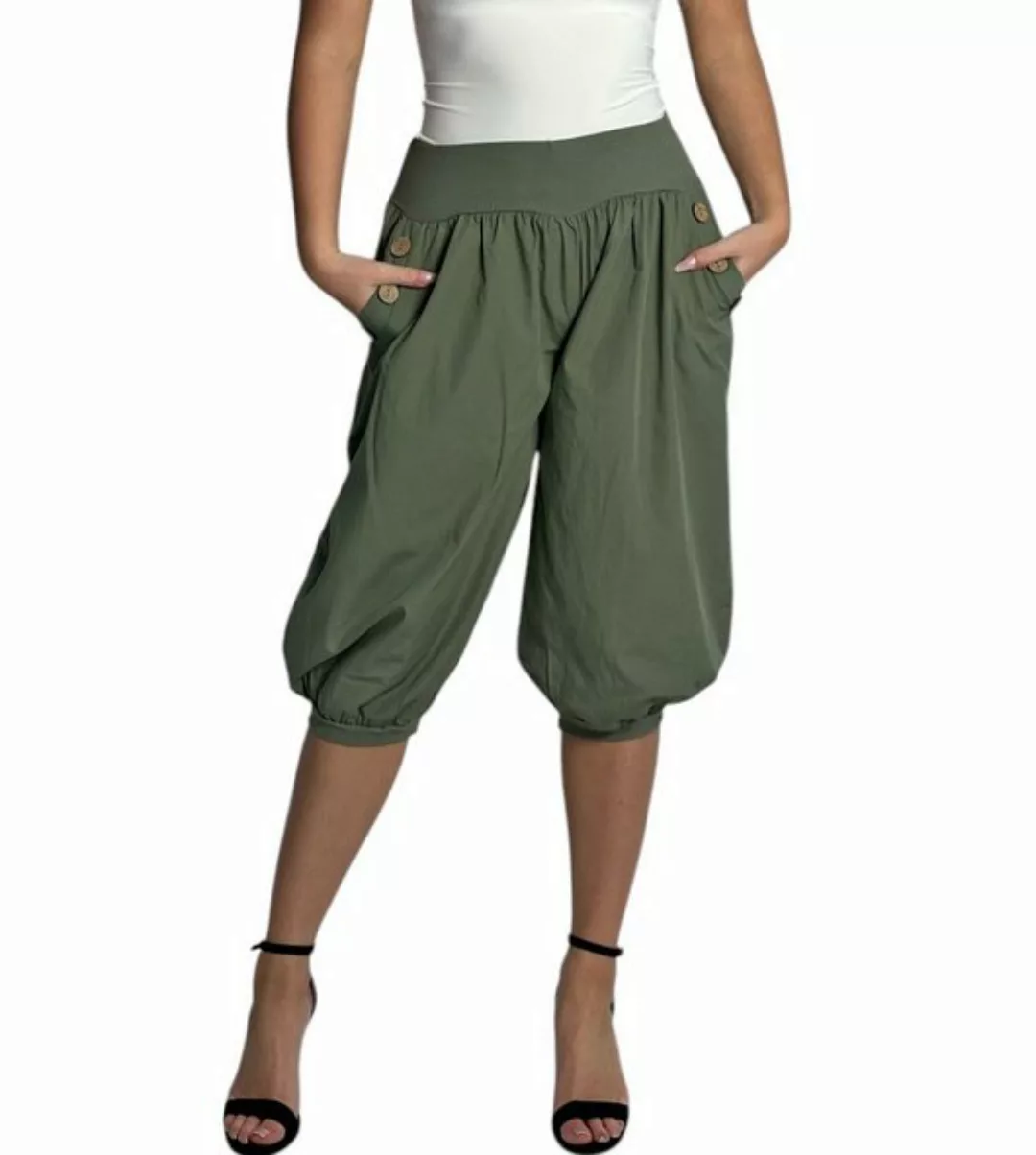 Mississhop Caprihose Damen Capri Hose Haremhose Jogginghose M.371 günstig online kaufen