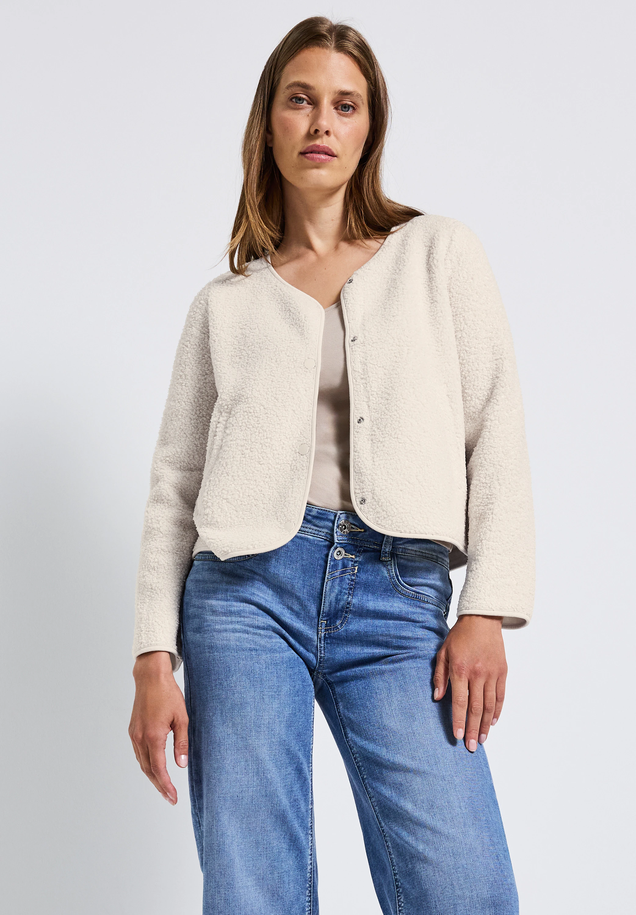 STREET ONE Cardigan, in Unifarbe günstig online kaufen