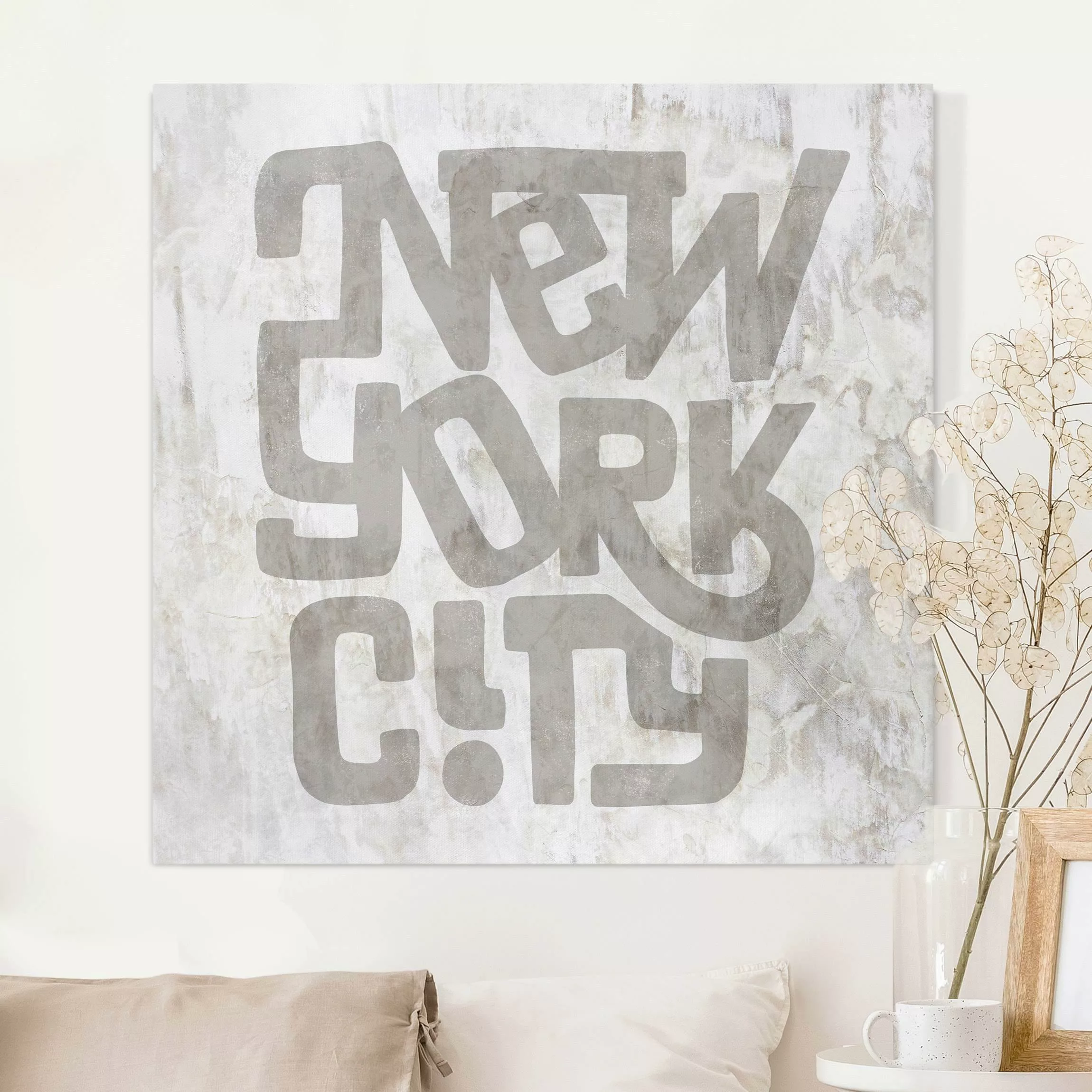 Leinwandbild Graffiti Art Calligraphy New York City günstig online kaufen