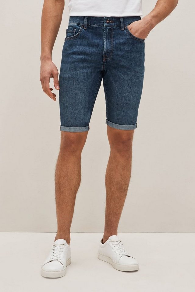 Next Jeansshorts Skinny Fit Jeansshorts mit Stretch (1-tlg) günstig online kaufen