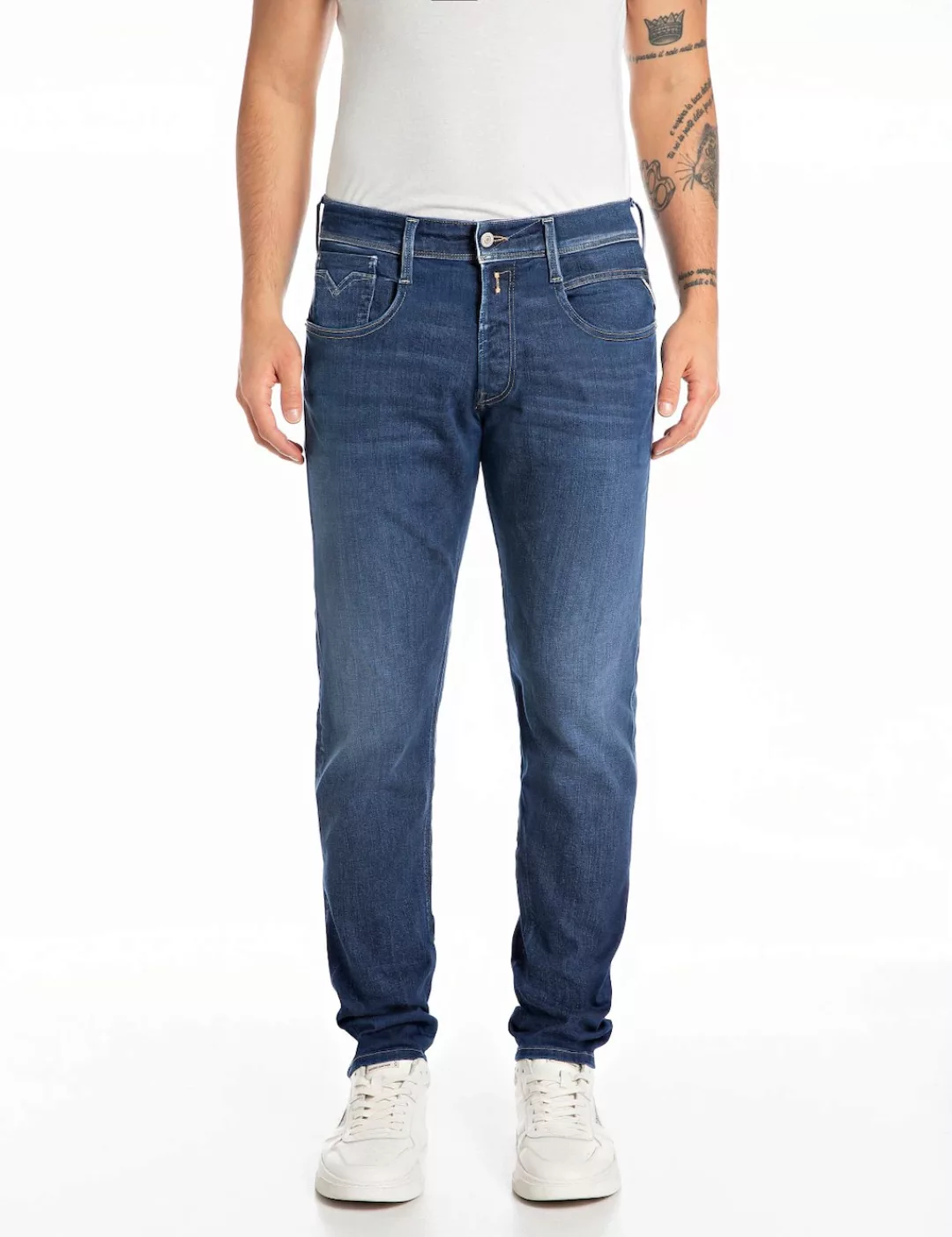 Replay Slim-fit-Jeans "Anbass" günstig online kaufen