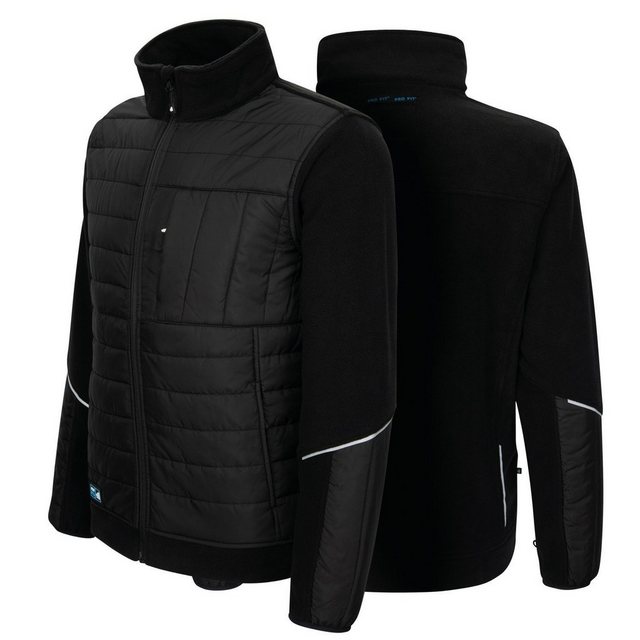 PRO FIT by Fitzner Arbeitsjacke aus Fleece, Funktionale Hybrid Fleecejacke, günstig online kaufen