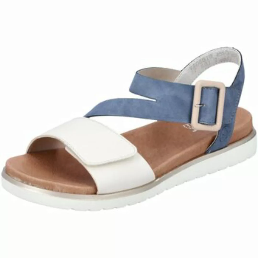 Rieker  Sandalen Sandaletten Blau-Beige V5060-10 10 günstig online kaufen