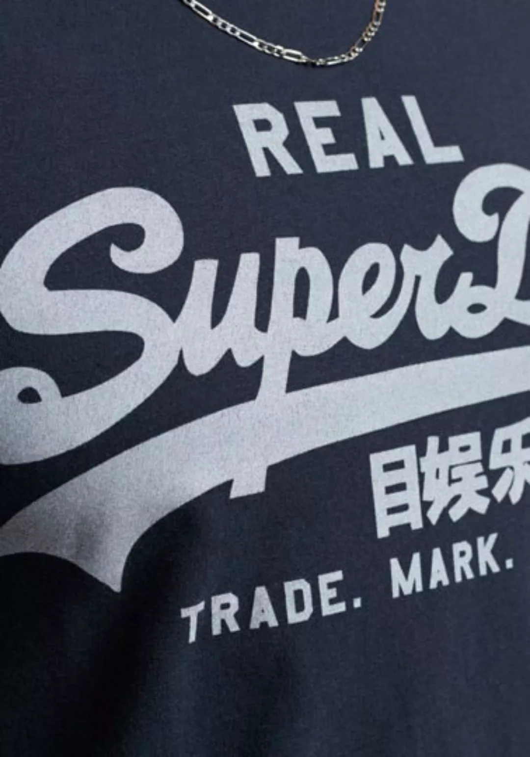 Superdry T-Shirt Superdry Herren T-Shirt VINTAGE VL NOOS TEE Eclipse Navy D günstig online kaufen