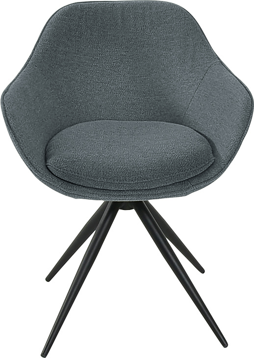 K+W Komfort & Wohnen Drehstuhl »ZOOM«, Flachgewebe Q2 2250, 4-Fuß Drehstuhl günstig online kaufen