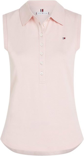 Tommy Hilfiger Poloshirt 1985 SLIM SLEEVELESS POLO mit Logostickerei günstig online kaufen