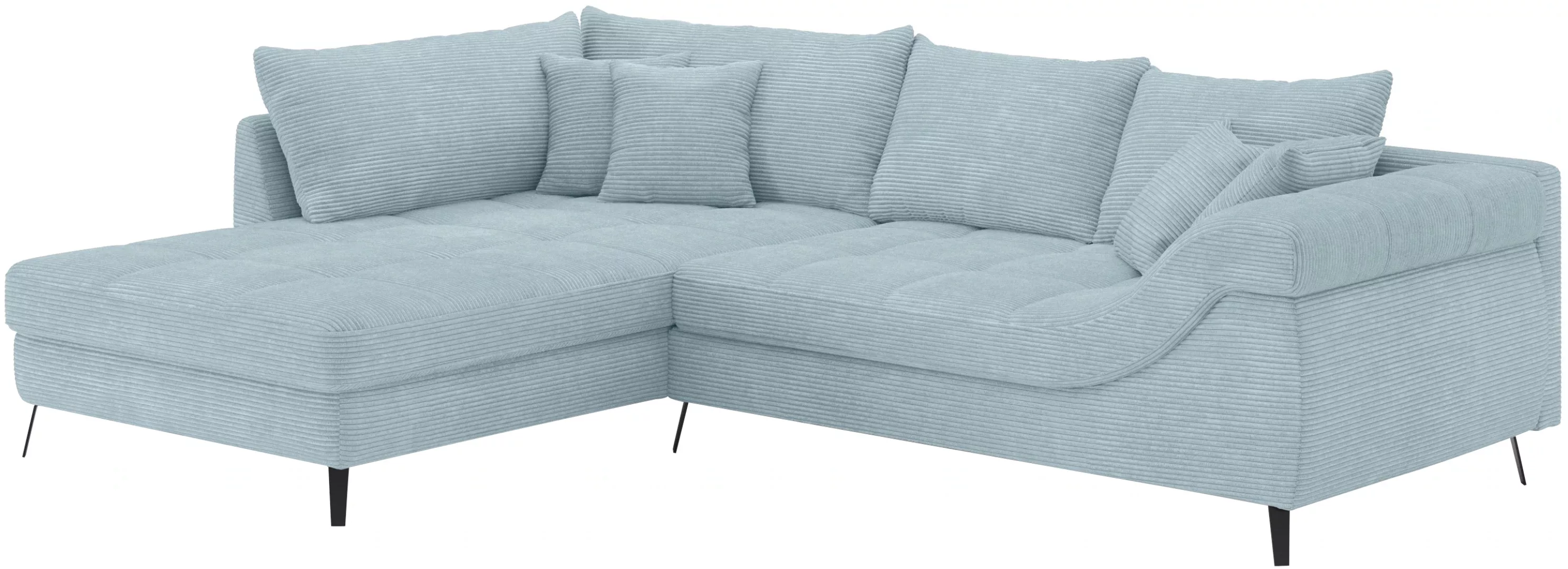 Mr. Couch Ecksofa "Portofino, L-Form", Mit Kaltschaumpolsterung, bis 140 kg günstig online kaufen