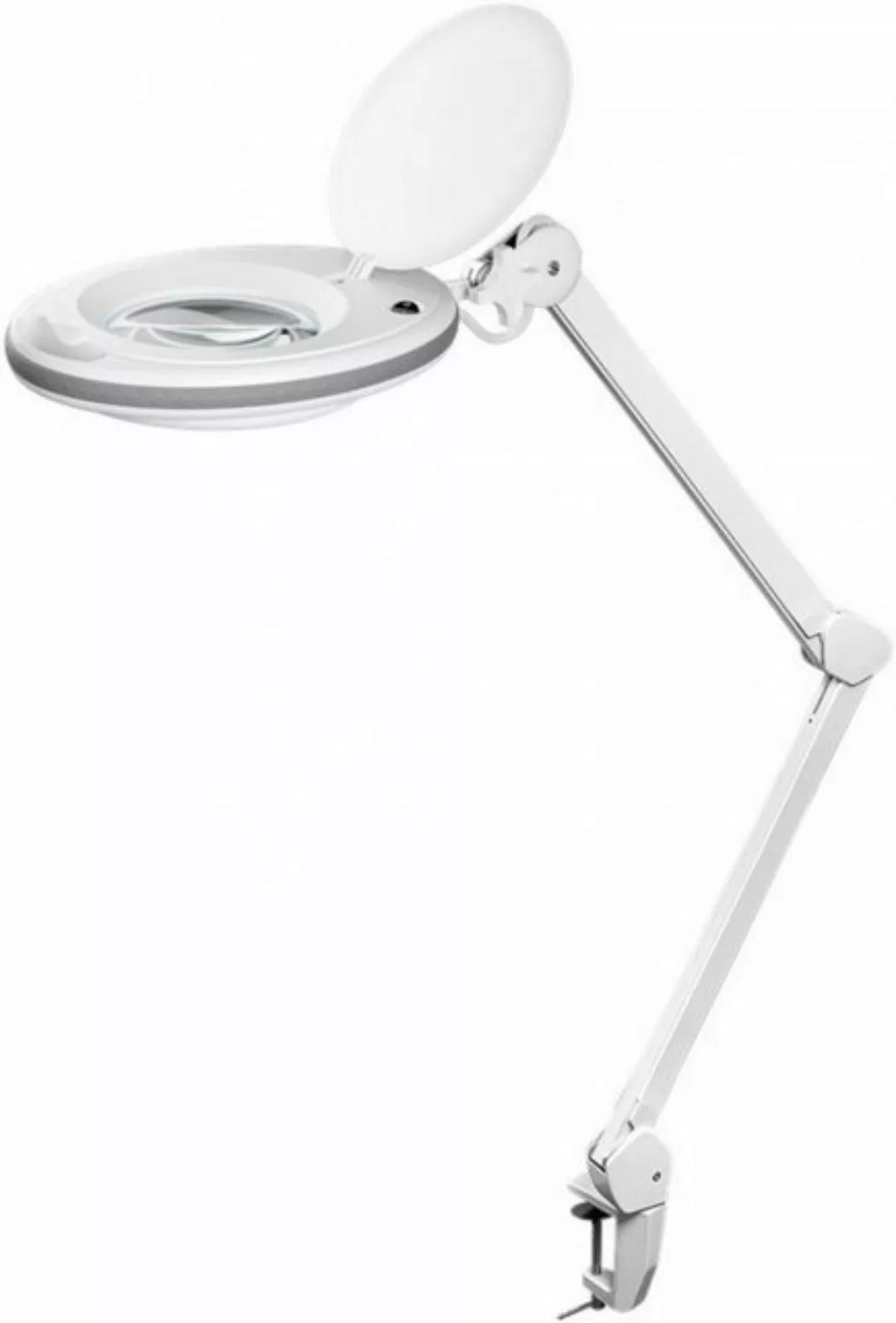 Goobay Standlupe Kaltlicht LED Lupenleuchte easy line mit Tischklemme, 8W, günstig online kaufen